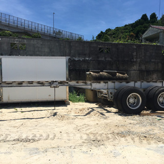 その他 9メートトレーラーの車体、大型船舶のトレーラー作成にいかが 