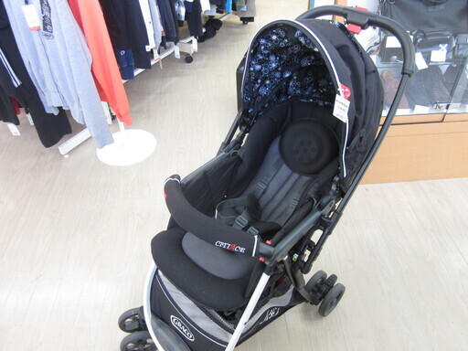 安心の保証付！クリーニング済み！graco シティエース　A型ベビーカーです！！
