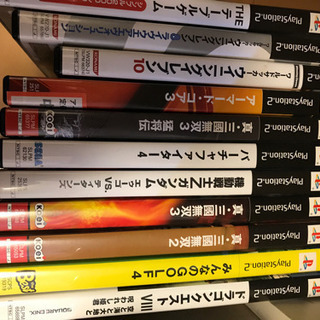 PS2ゲーム　1本　500円