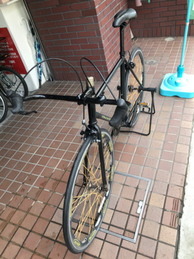 700ｃ　シングルスピードピストバイク　ブラック