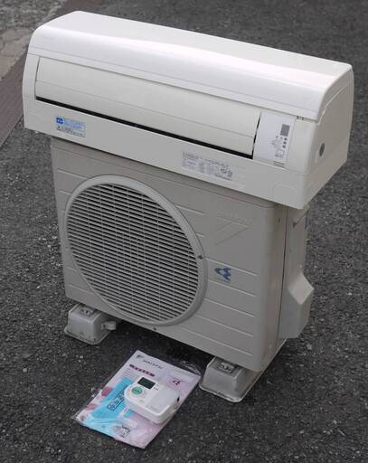 ダイキン ルームエアコン S25NTWXS-W 2.5kw 冷房7～10畳 暖房6～8畳 WXシリーズ ラクエア かんたん見守リモコン 静音 動作品