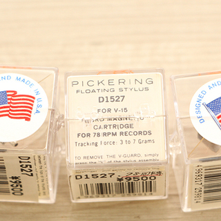 未使用品 未開封 レコード針 Pickering D1527 3個(E794wY)