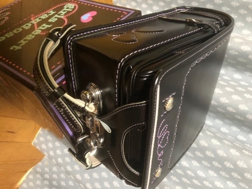 Used美品 ランドセル女の子用黒天使の羽セイバン Knight 古賀のキッズ用品 子供用バッグ の中古あげます 譲ります ジモティーで不用品の処分