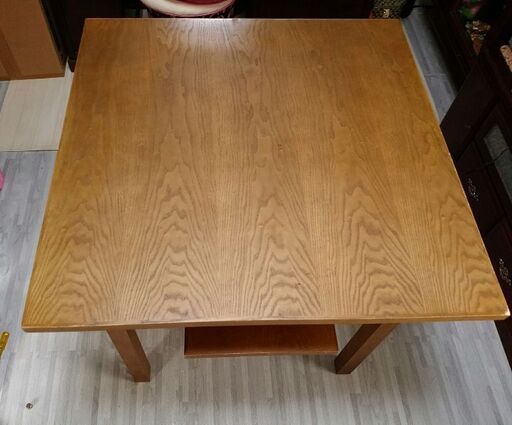 値下げ 天然木化粧繊維板テーブル Anegon 大森台のテーブル ダイニングテーブル の中古あげます 譲ります ジモティーで不用品の処分