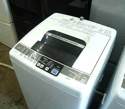 札幌 6.0kg 洗濯機 日立 2012年 NW-6MY HITACHI 全自動洗濯機 生活家電 ヒタチ ファミリー 本郷通店