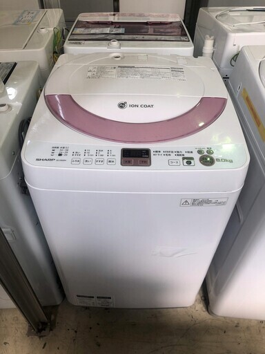 ◆安心の一年保証！洗濯機　6㎏　SHARP/シャープ　2014年製 　ES-GE60N　No.125252040991　ガーランド草加