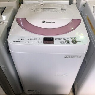 ◆安心の一年保証！洗濯機　6㎏　SHARP/シャープ　2014年...