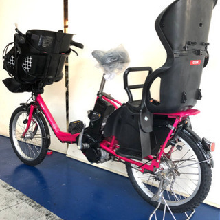 パナソニック ギュットミニDX 20インチ 3人乗り 12ah ピンク 電動