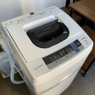 96☆ 日立　全自動洗濯機　5.0kg 洗濯機　2018年製　動作良好　美品！