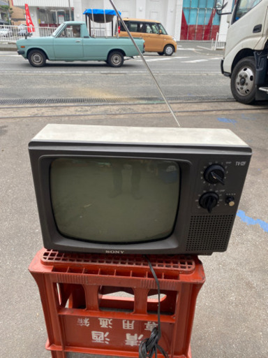 ★アンティーク★小型ブラウン管テレビ 79年製