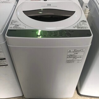 ◆安心の一年保証！洗濯機　5.0㎏　TOSHIBA/東芝　2018年製　AW-5G6　No.1320040304　ガーランド草加 ◇安心の一年保証！洗濯機 5.0㎏ TOSHIBA/東芝 2018年製 AW-