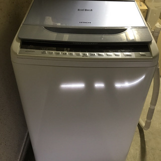HITACHI 日立 ビートウォッシュ 全自動洗濯機 8.0kg BW-8WV ナイアガラすすぎ 2015年製