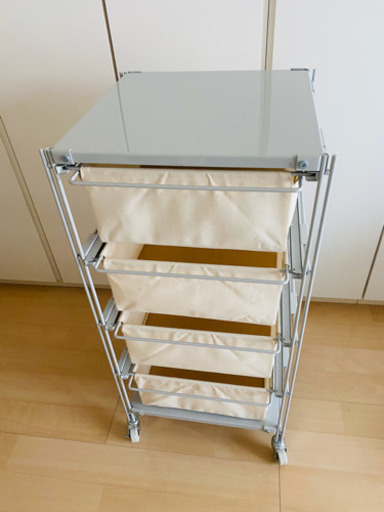 無印良品キャスター付き衣類収納チェスト Rururu 目黒の収納家具 タンス 衣類収納 の中古あげます 譲ります ジモティーで不用品の処分