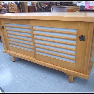 karimoku カリモク 和モダン 下駄箱 シューズボックス　モノ市場半田店 119