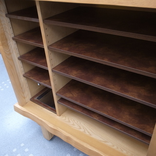 karimoku カリモク 和モダン 下駄箱 シューズボックス　モノ市場半田店 119