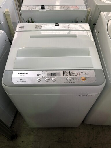 ◆安心の一年保証！洗濯機　5.0㎏　Panasonic/パナソニック　2017年製　NA-F50B11　No.1320022605　ガーランド草加