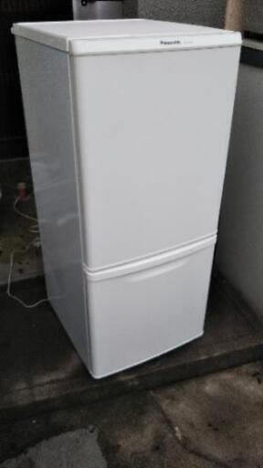 高質 Panasonicちょっと大きめ2ドア冷凍冷蔵庫NR-TB146W 冷蔵庫