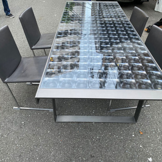 エイブイ:イタリアB＆Bダイニングテーブル、椅子セット