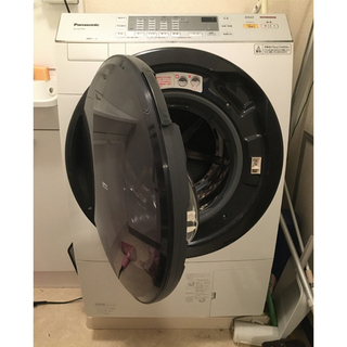 NA-VX3700L-W ななめドラム式洗濯乾燥機 洗濯10kg 乾燥6kg 左開き クリスタルホワイト