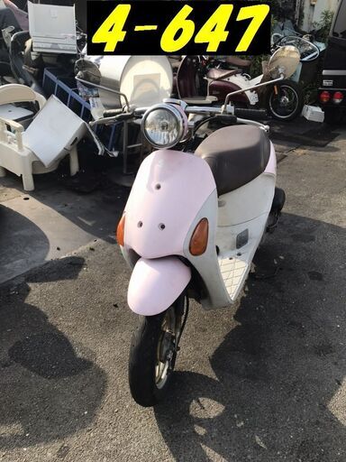 お取引頂きました。スクーターは他人との接触率が低い乗り物です。☆GARAGE-ECO千音寺☆スズキ　パレットCA41A桃　4-647名古屋市中川区より!!