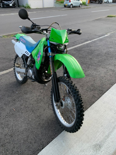 【売れました】kawasaki ｶﾜｻｷ KDX200 実働! 北海道旭川（検）CRM KDX DT CRF YZ KX
