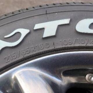 TOYO H20 ホワイトレター 215/60/16 ほぼ新品 ホイールセット