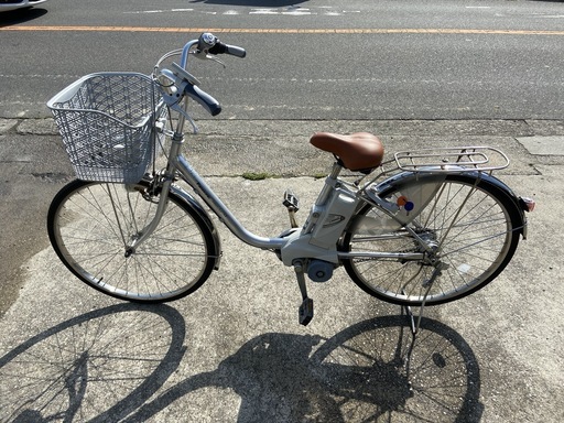 大阪府以内無料発送 Panasonic 10AH 電動アシスト自転車W6