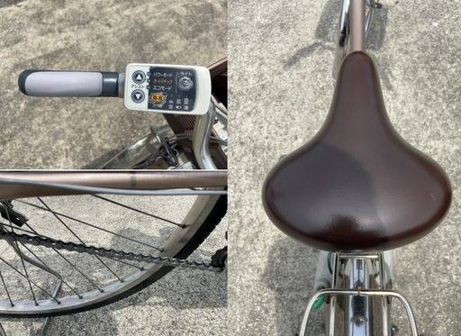 整備済新基準良品Panasonic 8.9AH 電動アシスト自転車W01