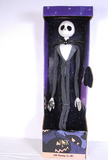 2516 未使用 ビッグサイズ 113cm ナイトメアビフォークリスマス コレクションドール JACK ジャック TIM BURTON'S NIGHTMARE BEFORE CHRISTMAS 愛知県岡崎市 直接引取可　エビス