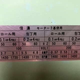 製麺機