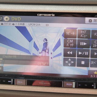 決まりました。美品！2016年 ワンセグ内蔵 DVD再生 カロッツェリア