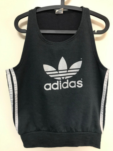 レア物adidas タンクトップベストmサイズ グリマ 大口のカットソー メンズ の中古 古着あげます 譲ります ジモティーで不用品の処分