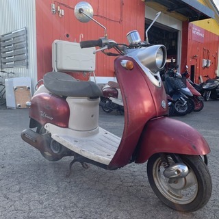 ヤマハ　SA10J　2st　ビーノ　現状　レストア　ベース　部品取り　原付　スクーター　書類あり　名変可能　札幌発