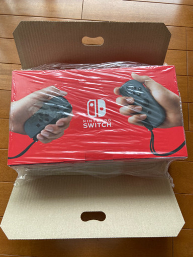 (値下げ)Nintendo Switch新品未開封グレー(電池が長持ちの新型)