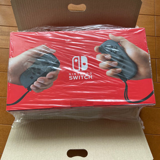 (値下げ)Nintendo Switch新品未開封グレー(電池が...