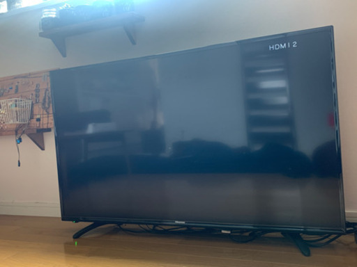 ※譲り先決まりました！ハイビジョンLED液晶テレビ　hisense 43型