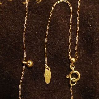 agete シークレットセッティング K18 YG 0.1ct