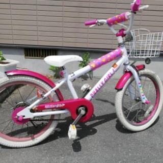 子供用自転車18インチピンク