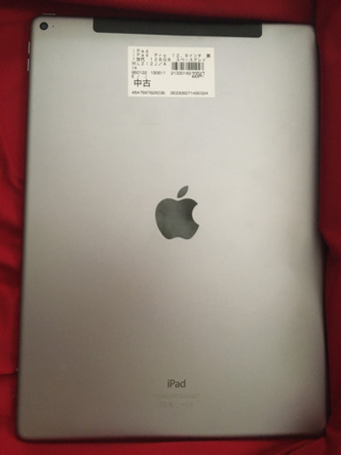iPad pro 12.9インチ 128GB スペースグレー iPad Pro 12.9インチ 第一