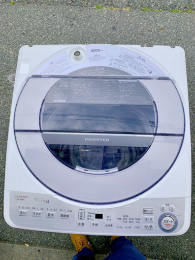 SHARP ES-VG8C 2019 洗濯乾燥機(激安)