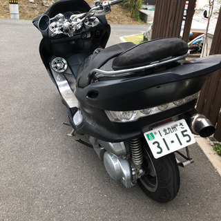 マジェスティ250  カスタム　艶消し塗装