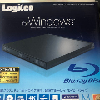 Logitec  外付け　Blu-rayドライブ