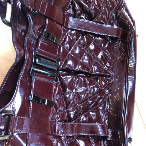 BURBERRY プローサム キルティング エナメル風レザー バーバリー BURBERRY プローサム キルティング エナメル風レザー バーバリー