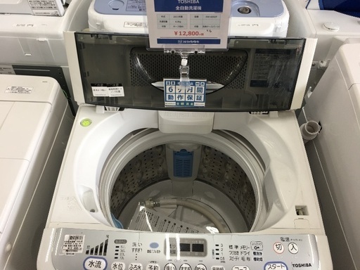 TOSHIBA 全自動洗濯機入荷　3603