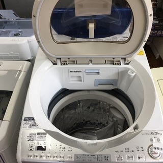 SHARP 縦型洗濯乾燥機入荷　5324