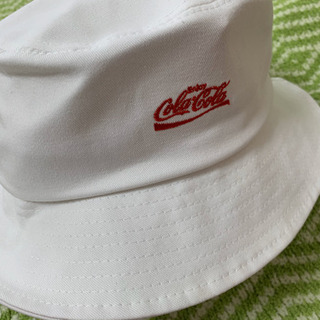 新品　白　帽子