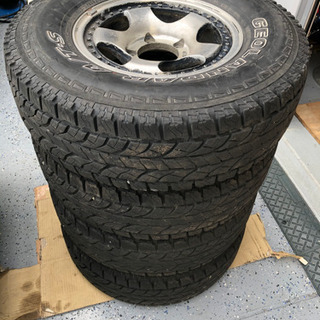 ☆早い者勝ち 激安 バリ山 ジムニー タイヤ付きホイールセット☆