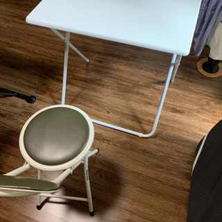 ニトリ　テーブル椅子セット