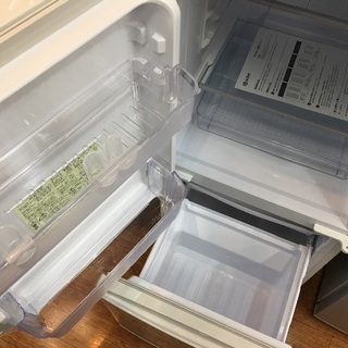 SHARP 2ドア冷蔵庫入荷 8336