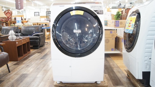 HITACHI　ドラム式洗濯乾燥機　BD-SV110BL